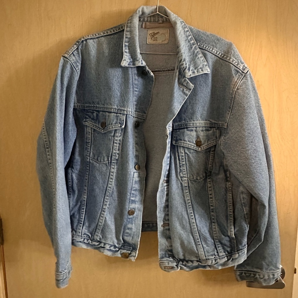 Light blue denim jacket